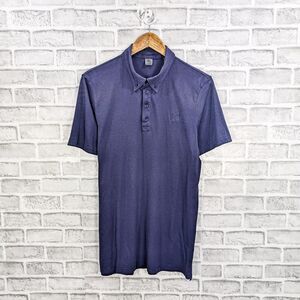 G/FORE Men's Short Sleeve Golf Polo shirt in Purple Jersey Size Large